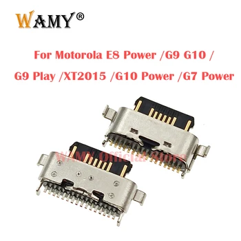 5-10 шт. USB Порт Зарядки Зарядное Устройство Док-станция Для Motorola Moto E8 Power G9 G9 Play XT2015 G10 Power G10 XT2127-2 G7 Power XT1955