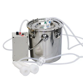 5-литровый электроимпульсный доильный аппарат для доения коров и коз из нержавеющей стали