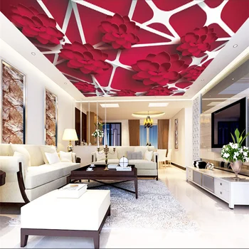 beibehang Пользовательские обои 3d фреска векторный цветок стереокадр потолочное украшение гостиная спальня papel de parede обои