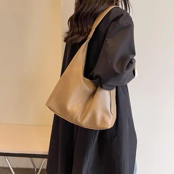 CGCBAG, вместительная женская сумка-тоут из высококачественной мягкой кожи, роскошная сумка через плечо, простые женские дизайнерские сумки для поездок на работу.