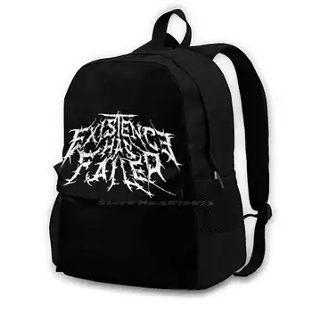 Existence Has Failed-Школьная сумка из 4 предметов, рюкзак большой емкости, ноутбук 15 дюймов, ядро Deathcore, Металкор, Ню-метал, хардкор, Металлическая смерть
