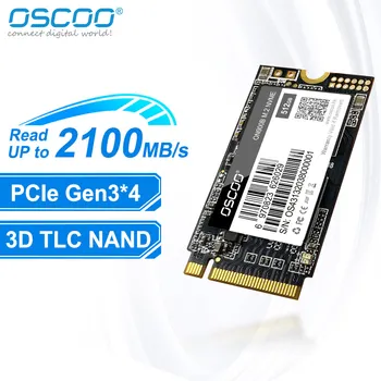 OSCOO M.2 NVMe PCIe 3,0x4 SSD 256 гб 1 ТБ 512 ГБ SSD M.2 2242 PCIe Жесткий Диск Внутренний Твердотельный Накопитель для Настольного Ноутбука