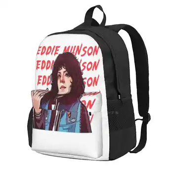 Гитара Эдди Мансона Школьные сумки Дорожный рюкзак для ноутбука 4 Гитара Эдди Эдди Эдди Мансона