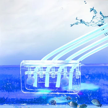 Держатель Аквариумной Трубы С 5 Интерфейсами Насосных Трубок Зажим Для Водопроводной Трубы В Аквариуме Для Рыб Кронштейн Для Крепления Водопроводной Трубы