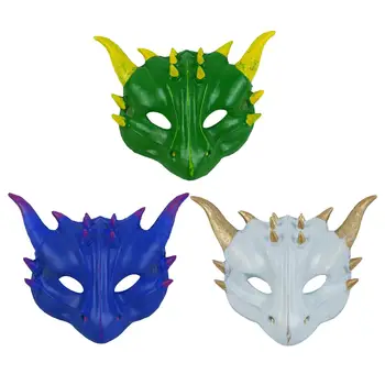 Детская маска дракона для косплея, Аксессуар для костюма, детская Маскарадная маска для выступления на сцене, Ночной клуб, вечеринка на Хэллоуин, фестиваль