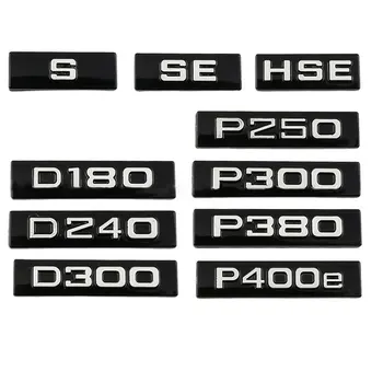 Для Range Rover Velar Автомобильные наклейки модификация кузова оригинальные аксессуары значок заднего багажника P250 P300 SE P380 P400e логотип HSE D180