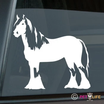 Для наклейки Gypsy Horse Вырезанная виниловая наклейка версии 2 Irish Cob, цветная наклейка для автомобиля Tinker
