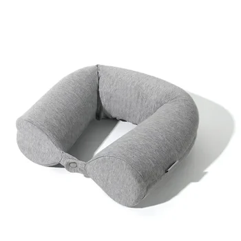 Дорожная подушка-столбик из пены с эффектом памяти Twist, подушка для шеи, аксессуар для путешествий, путешествующий в самолете, автобусе, поезде дома