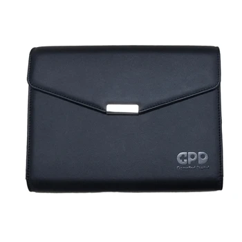 Качественный кожаный чехол для ноутбука GPD P2Max /Pocket3 с держателем для переноски, идеально разработанный для обеспечения безопасности устройства