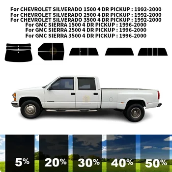 Комплект для УФ-тонировки автомобильных окон из нанокерамики для CHEVROLET SILVERADO 3500 4 DR САМОВЫВОЗ 1992-2000