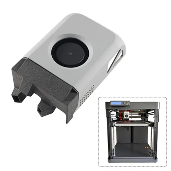 Модернизированный для 3D-принтера нейлоновый воздуховод вентилятора охлаждения с магнитной печатью для экструзионной головки BambuLab P1P X1, воздуховод вентилятора охлаждения для экструзионной головки, Челночный корабль