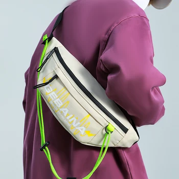 Нагрудная сумка Мужская модная сумка-мессенджер Ретро брендовая сумка через плечо Спортивная сумочка Женская легкая сумка