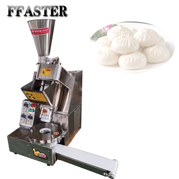Небольшая настольная автоматическая машина для приготовления пельменей Momo / Машина для приготовления булочек с начинкой на пару / Оборудование для обработки начинки Baozi