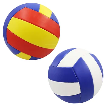 Новые прочные волейбольные мячи для соревнований на пляже, функциональные, легкие, для помещений, для улицы, из ПВХ и резины, профессиональные