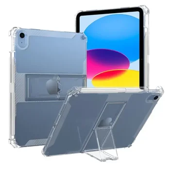 Подходит для iPad Pro 10.5 Защитный чехол 10.2 Непромокаемый Прозрачный 10.9 Слот для ручки air 3 air 4 air 5 с кронштейном Shell TPU