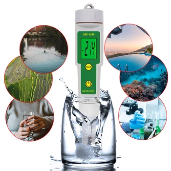 Портативный ОВП-РН-метр, тестер качества воды, ЖК-дисплей для чистоты питьевой воды, бассейн, аквариум, ОВП-169E, ОВП-169F