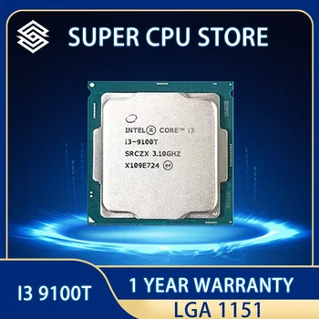 Процессор Intel  I3-9100T i3 9100T 3,1 ГГц четырехъядерный четырехпоточный Процессор 6 Мб кэш-памяти 35  оригинальный подлинный
