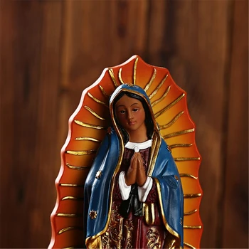 Религиозные Статуэтки Богоматери Гваделупской Мексика, Девы Марии, принадлежности для декора