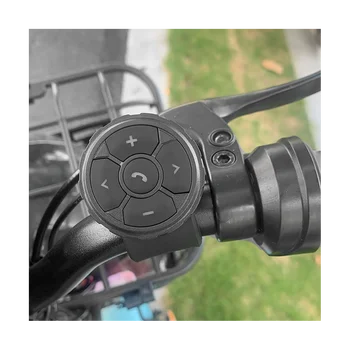 Робот Беспроводная кнопка дистанционного управления Bluetooth Универсальный мультимедийный контроллер Руля мотоцикла / велосипеда Управление рулевым колесом автомобиля