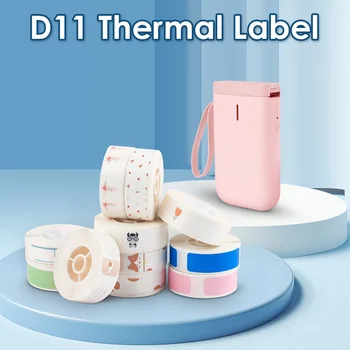 Рулон этикеток Niimbot для термопринтера этикеток D110 D11 D101, водонепроницаемая наклейка против масла для мини-производителя этикеток