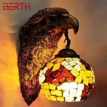 Современный настенный светильник BERTH Eagle, персонализированный и креативный светильник для украшения гостиной, спальни, прихожей, бара