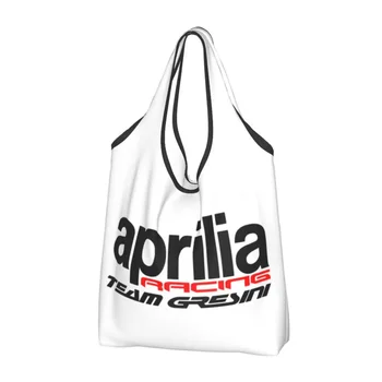 Сумка для продуктов Aprilia Motorcycle Moto Racing Team, Прочная, Многоразовая, Складная, сверхпрочная, моющаяся, легкая