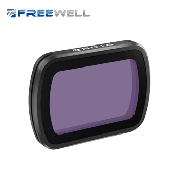 Фильтр нейтральной плотности Freewell для Osmo Pocket 3 - Оптика нейтрального цвета, технология GimbalSafe