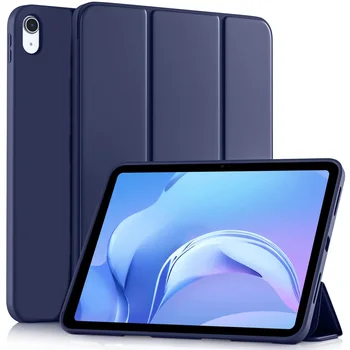 Чехол Для Планшета Apple iPad Air 2 3 4 5 9,7 10,5 10,9 2-го 3-го 4-го 5-го Поколения Мягкий Силиконовый Трехслойный Магнитный Флип Smart Cover