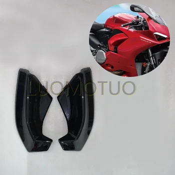 Ярко-Черный Мотоциклетный Левый И Правый Боковые Пластины Обтекателя Подходят Для Ducati Panigale V2 2018 2019 2020 2021 2022 2023